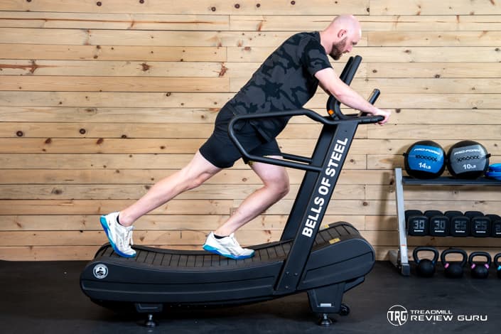 Bells Of Steel Blitz Manual Treadmill Sled-Pushing Front Handles