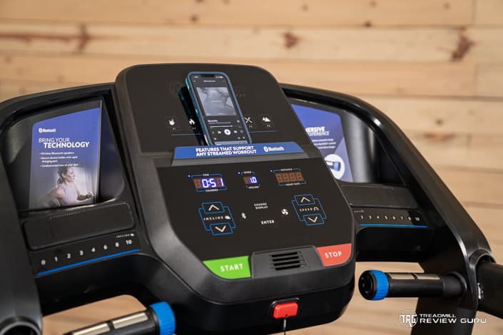 Horizon T101 Treadmill Phone Rack Spotify