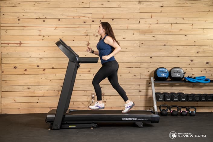 Horizon T101 Treadmill Running