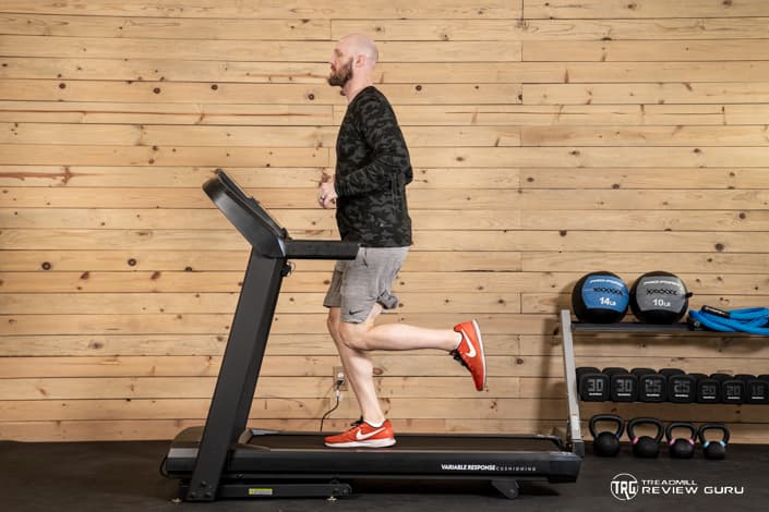 Horizon T101 Treadmill Running Matt