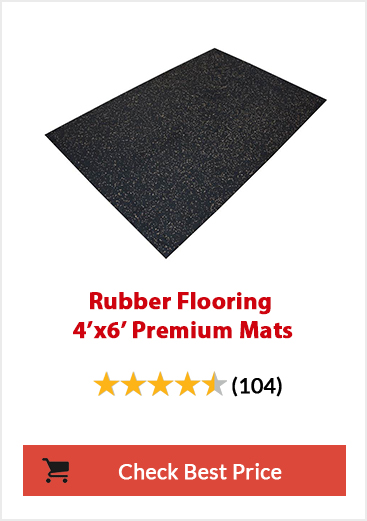 Best Treadmill Mat: Rubber Flooring 4’x6’ Premium Mats