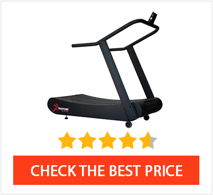 Best Curved Manual Commercial Treadmill: TrueForm Runner