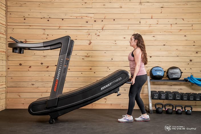 AssaultRunner Elite Treadmill Moving