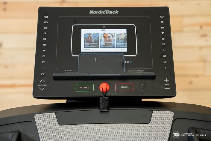 NordicTrack EXP 7i  console phone