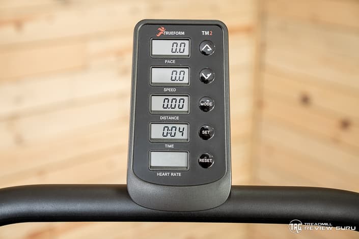 TrueForm Trainer Treadmill Console
