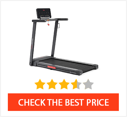 Best Folding Treadmill Under $1000: Sunny Health & Fitness Interactive Slim Treadmill