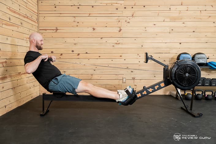 Bells of Steel Blitz Air Rower Matt Rowing