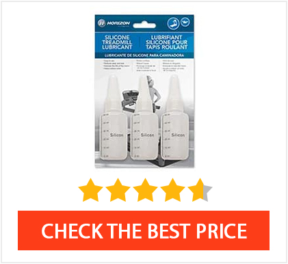 Best Treadmill Lubricant Overall: Horizon Silicone Lubricant 3-Pack