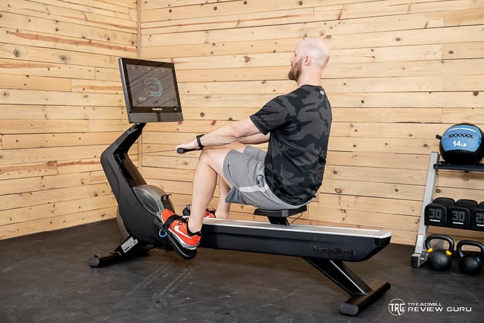 NordicTrack RW900 Rower Matt Rowing