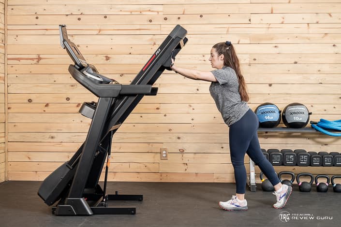 Sole F63 Treadmill Folding and Moving