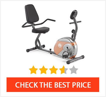 Best Amazon Recumbent Bike: Marcy ME-709 Recumbent Exercise Bike