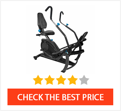 Best Hybrid Recumbent Bike: Teeter FreeStep LT3 Recumbent Cross Trainer