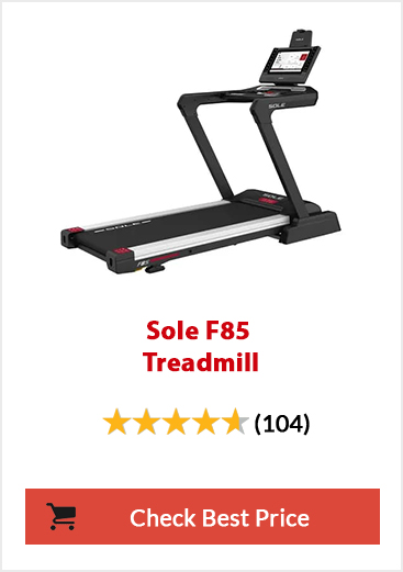 Sole F85 Treadmill Feature