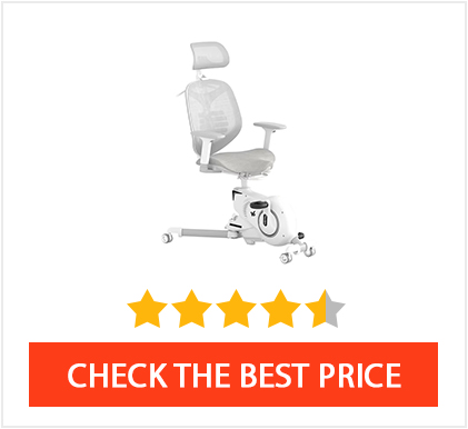 Best Under-Desk Bike With Office Chair: FlexiSpot Deskbike V6 Pro