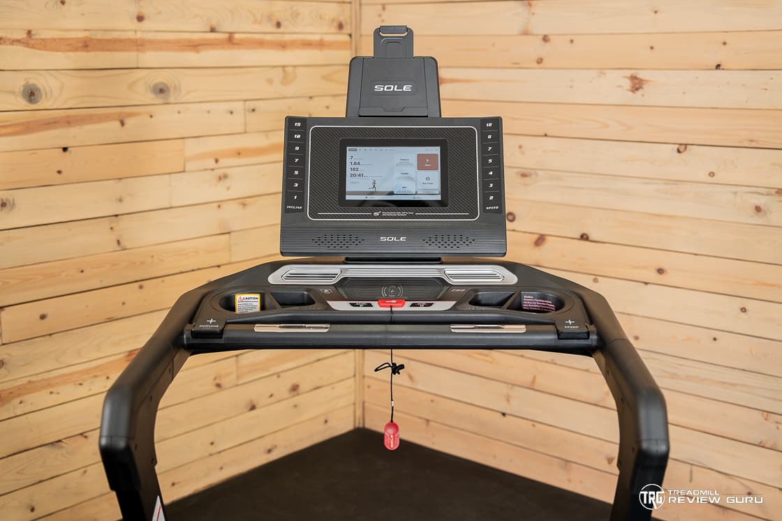 Sole F80 Treadmill Console