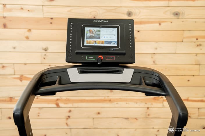 NordicTrack EXP 10i Treadmill  console