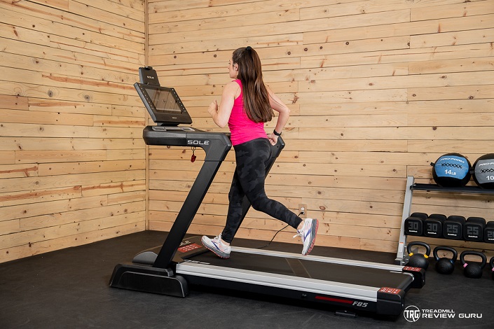 Sole F85 Treadmill Running