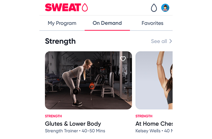 Sweat App Workouts