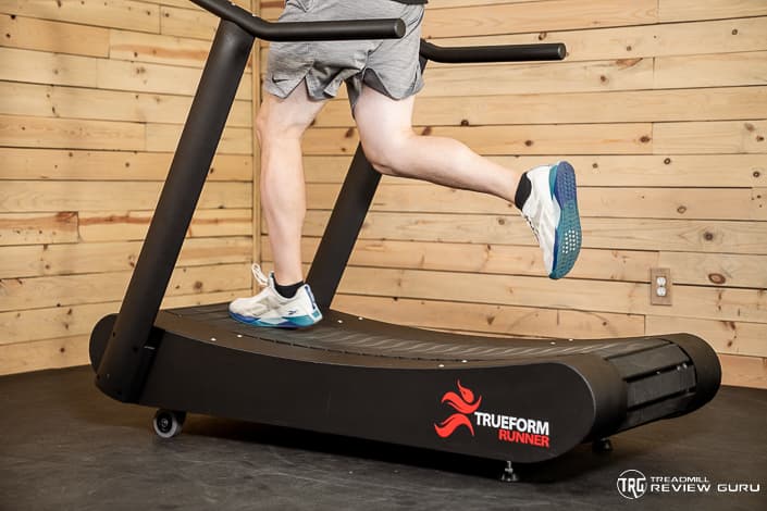 TrueForm Runner Treadmill Matt Running Feet