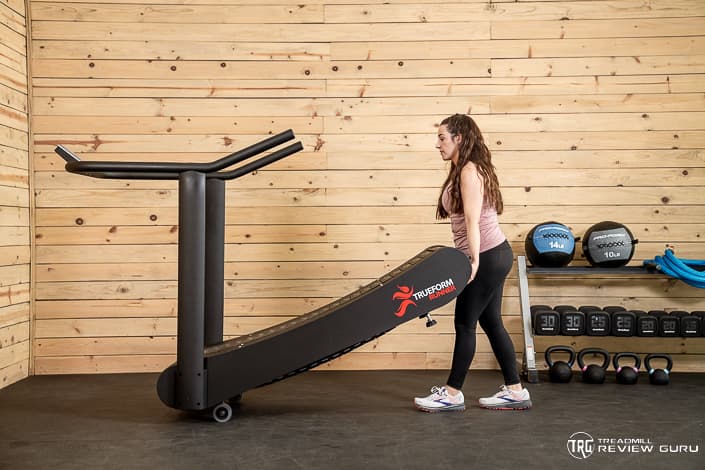 TrueForm Runner Treadmill Moving