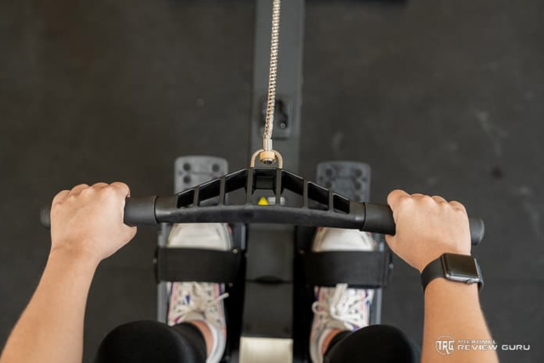 Bells of Steel Blitz Air Rower Grabbing Handle