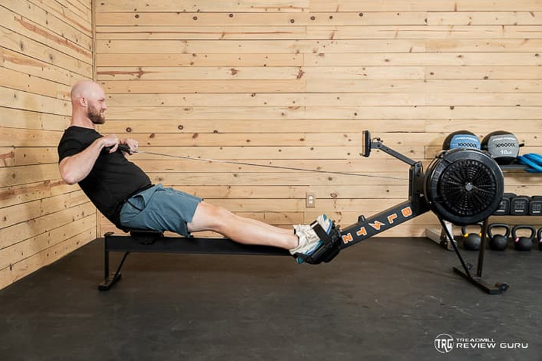 Bells of Steel Blitz Air Rower Man Rowing