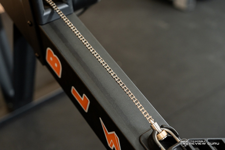 Bells of Steel Blitz Air Rower chain