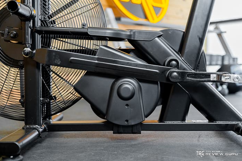 Bells of Steel Residential Air Bike drivetrain