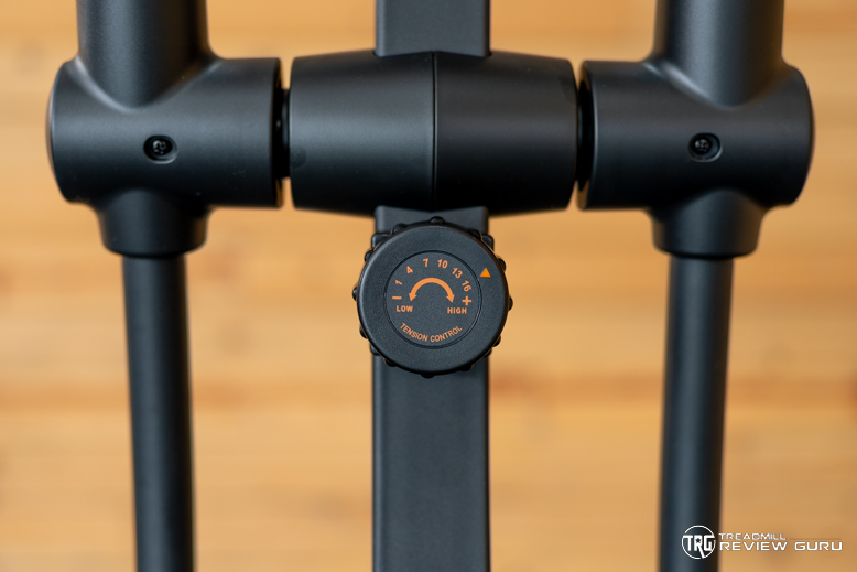 Fed Fitness Glide Select Elliptical - resistance levels dial