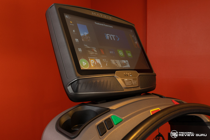 Matrix T75 Treadmill 55.8 cm (22 in) class HD touchscreen