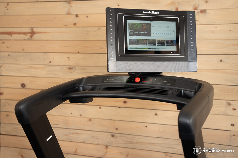 NordicTrack Commercial 1750 screen tilt
