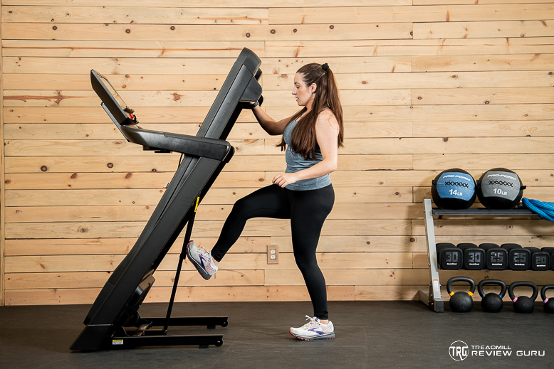 NordicTrack EXP 14i folding treadmill
