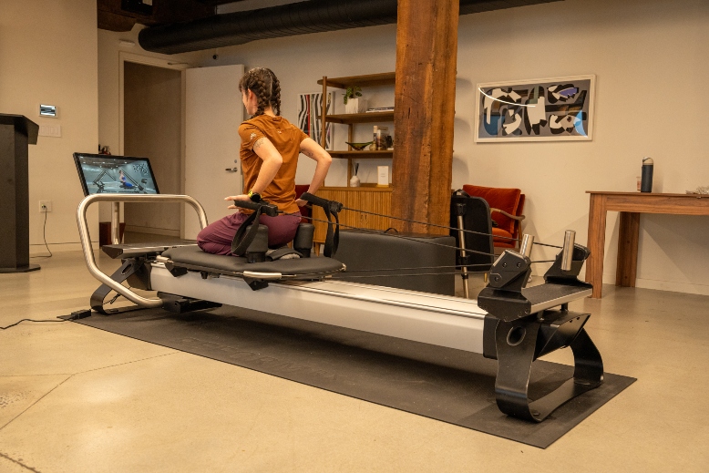 NordicTrack Reformer Rear View