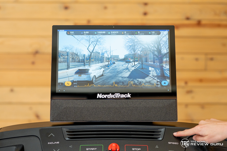 NordicTrack T Series 16 - Google Map Route