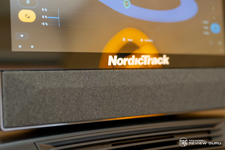 NordicTrack T Series 16 - Speakers