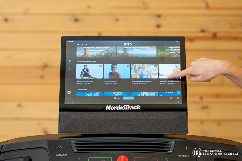 NordicTrack T Series 16 - iFIT Class Options