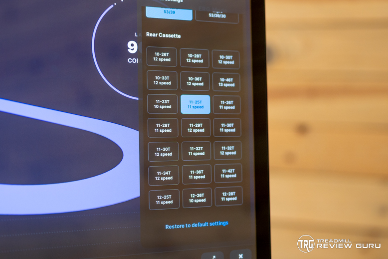 NordicTrack Tour de France Bike - Gears