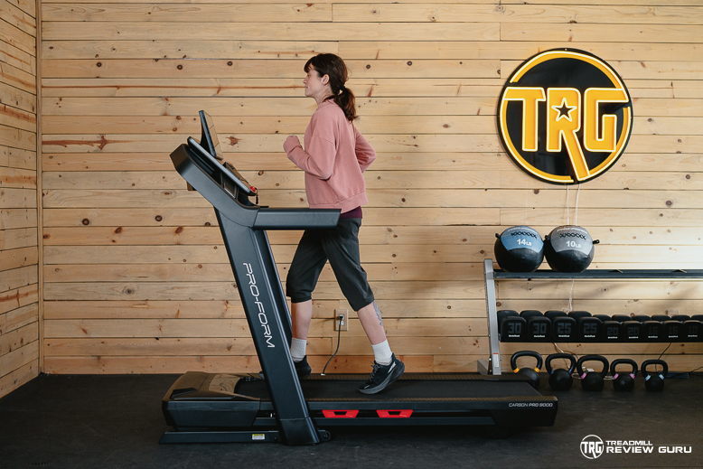 ProForm Carbon Pro 9000 - action running