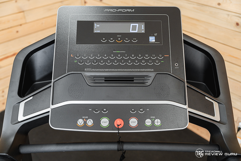 Proform Carbon TLX - console
