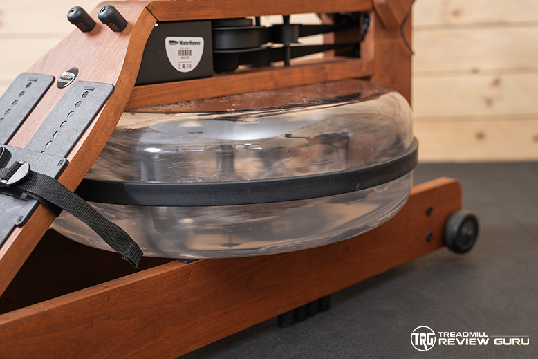 Water rower tank