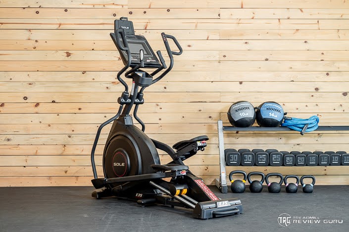 Sole E35 Elliptical Sydney Action